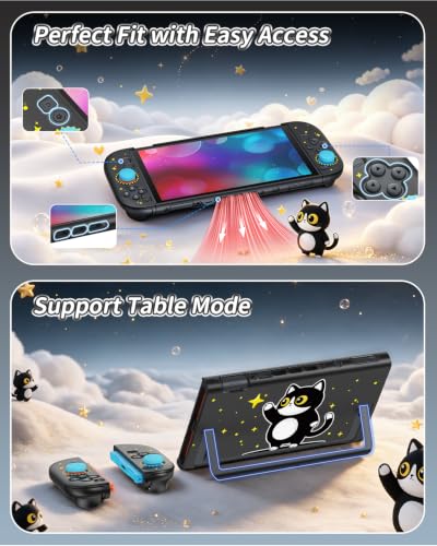 Image of WAXITY Hard Protective Case, Dockable Cover Shell for Nintendo Switch 2
