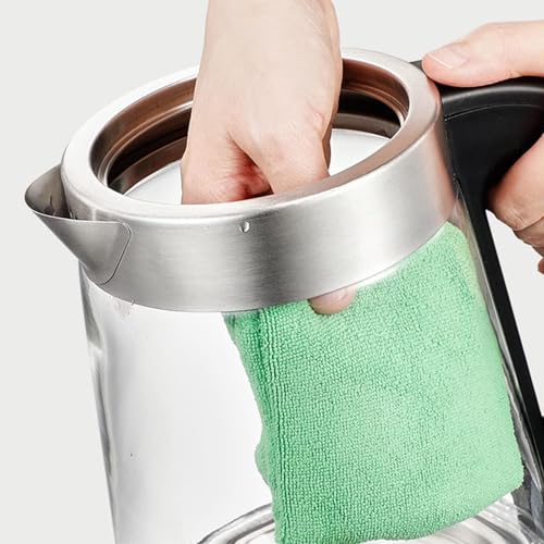 Kettle Eléctrico de Vidrio con Filtro Acero Inoxidable 2L 1000W miniatura 4