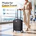 WORLD EXPLORER Cabin Suitcase, 45x35x20 cm, 30L Carry-On Cabin Bag, Black