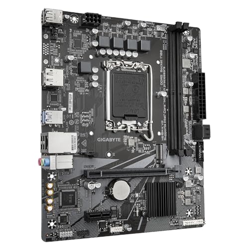 GIGABYTE H610M K V2 Scheda madre - CPU Intel Core 14ª generazione, fino a 5600 MHz DDR5, 1xPCIe 3.0 M.2, LAN 1GbE, USB 3.2 Gen 1 - Scheda madre - Immagine 2