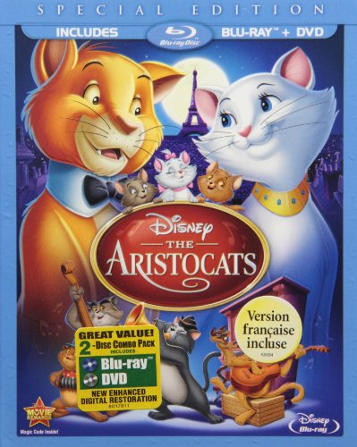 Amazon Com The Aristocats Two Disc Blu Ray Dvd Special Edition In Blu Ray Packaging Scatman Crothers Eva Gabor Phil Harris Sterling Holloway Lord Tim Hudson Thurl Ravenscroft Vito Scotti Paul Winchell Liz English Gary Dubin
