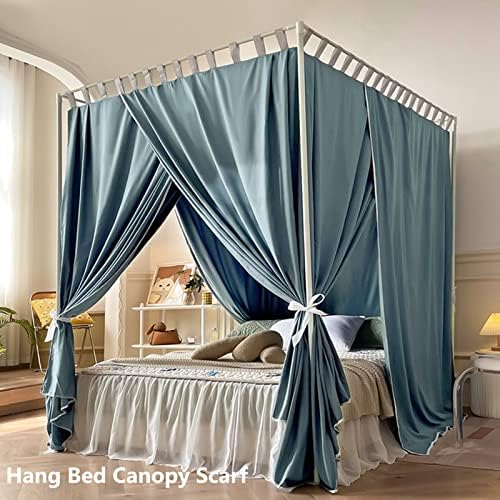 installed canopy frame overhead view