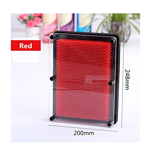 Lincman 3D Art Sculpture Plastic Pin Art Board Kids Children Toy Gift A Gift of Wisdom