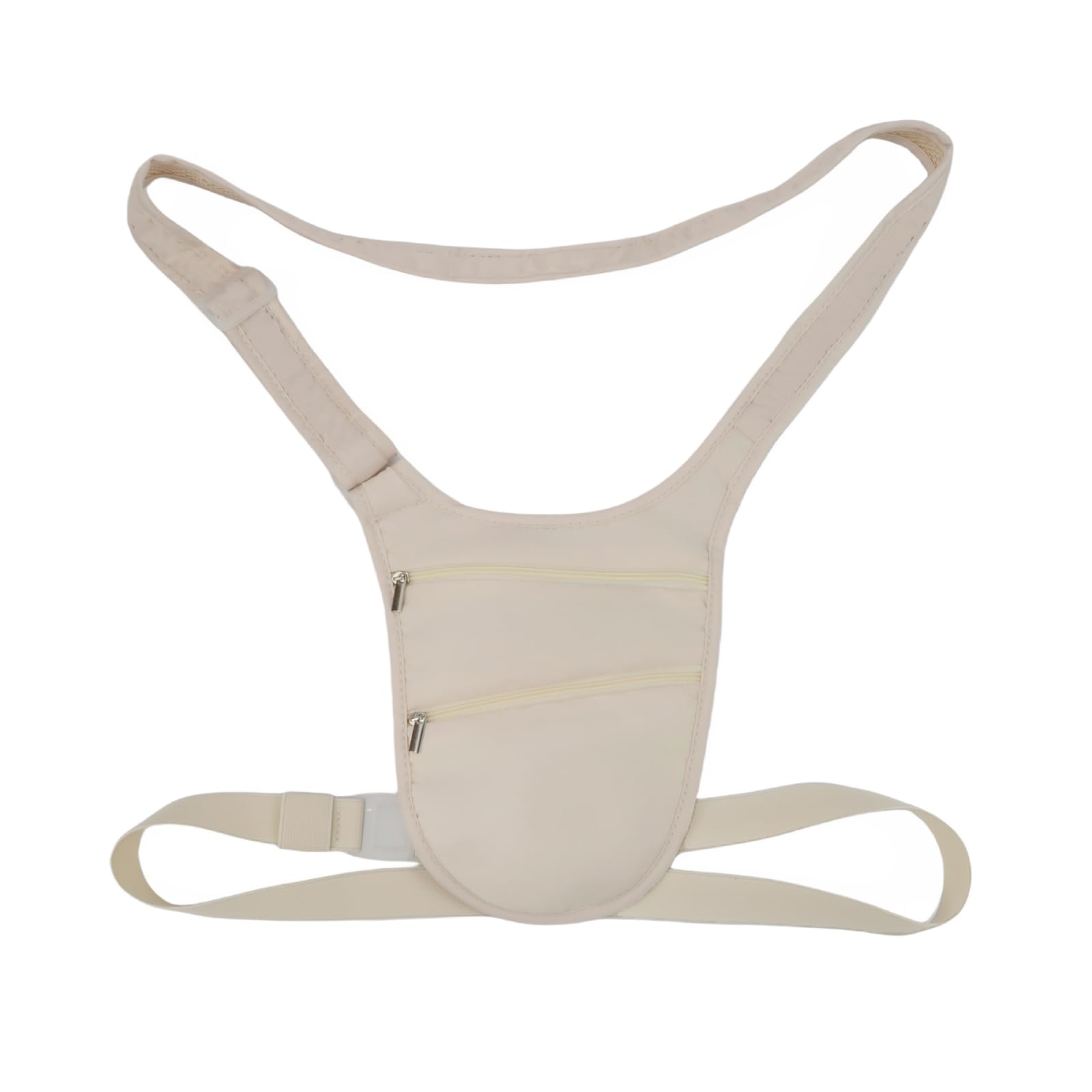 Mervokl Skin Versteck Brustbeutel Hüfttasche Brusttasche Herren und Damen mit Abnehmbarem Gürtel und Weicher, Hautfreundlicher Rückseite, Bietet Platz für Reisepässe, Kreditkarten, Bargeld, etc