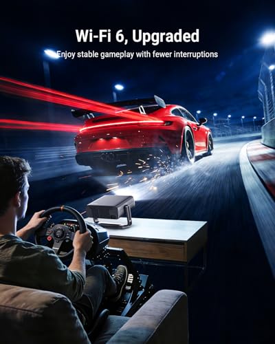 Portable Smart Projector 4K Support