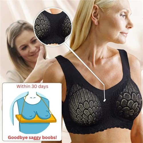 Lexoyes OIXCVBNH-1 Nulalift Anti Sagging Bra, Anti-Saggy Breathable Lace Large Size Bra thumb #2