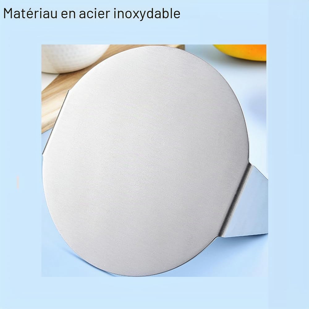Presse à Hamburger en Acier Inoxydable,Presse Steak Haché,Round Presse à Galettes Antiadhésive en Smash Burger pour Haché Lisse Antiadhésive pour la Cuisson au Gril à Poêle à Dessus Plat