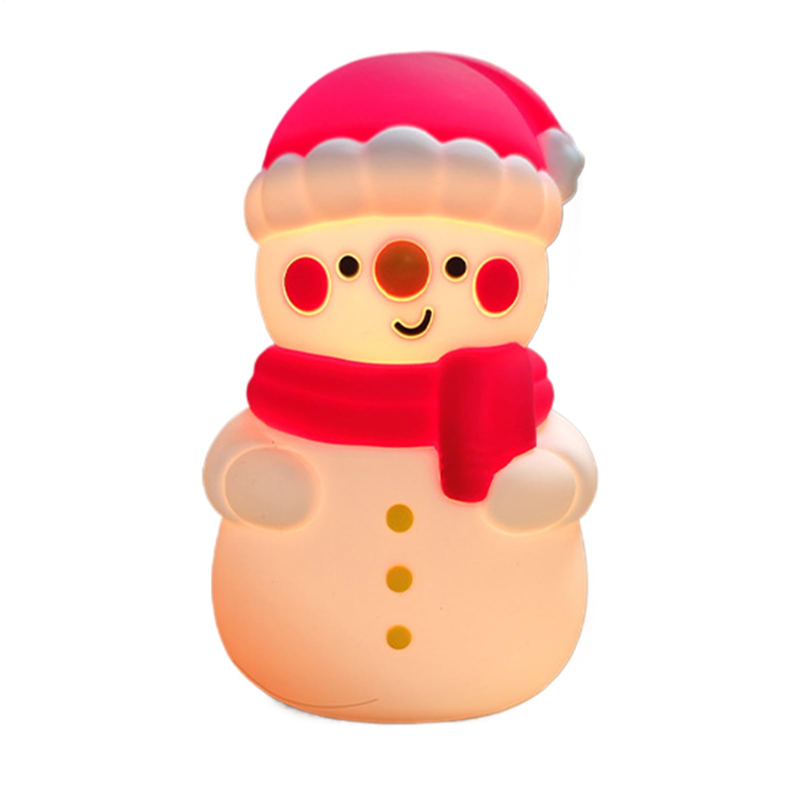 Veilleuse bonhomme de neige Noël cadeau déco mignon pour dortoir