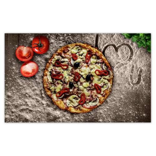 Papier peint non-tissé pizza solution rapide pour relooker votre mur - 2