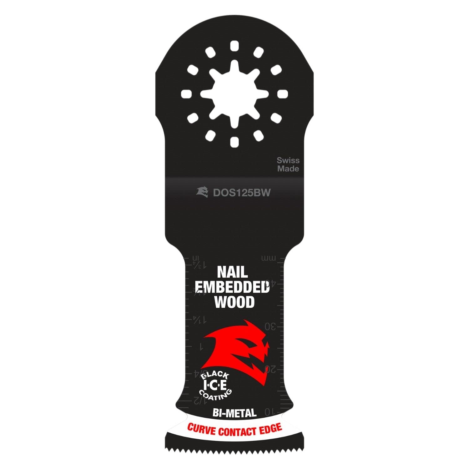 Lame sabre Diablo bois clouté DOS125BW3 accessoire scie pour charpente