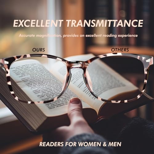 Image of Reading Glasses Anti-Glare Readers 5-Pack for Men Women | Reading Glasses for Women Men, Eyeglasses, Blue Light Readers for Men Women