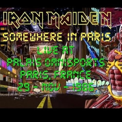 631 - Iron Maiden - Live At Palais Omnisports Paris, France 29-nov-1986 Podcast Por  arte de portada