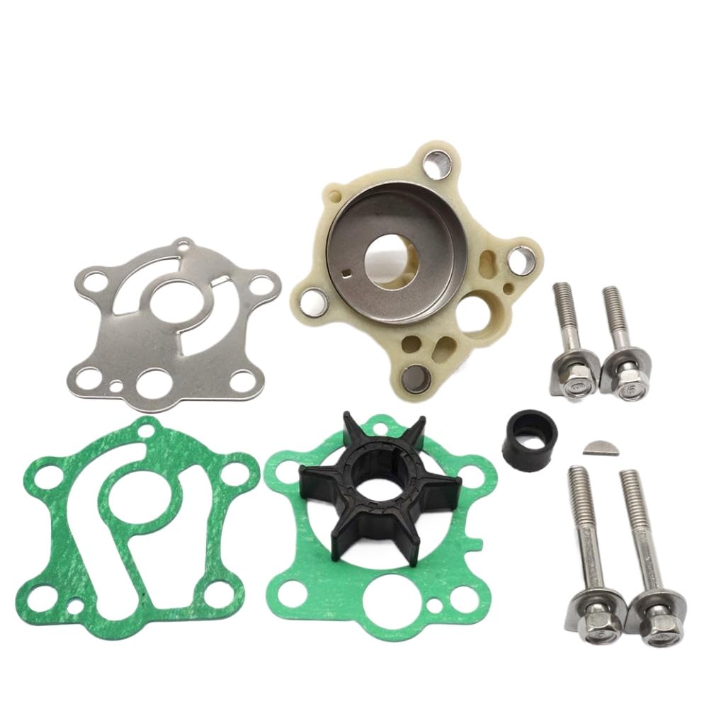 Kit Riparazione Pompa Acqua Compatibile Con Fuoribordo 48 55 60 HP | Adatto ai modelli a 2 tempi 48W, W55, 675; Sostituisce i numeri di parte 84188M, 18-3425, 46-84188T