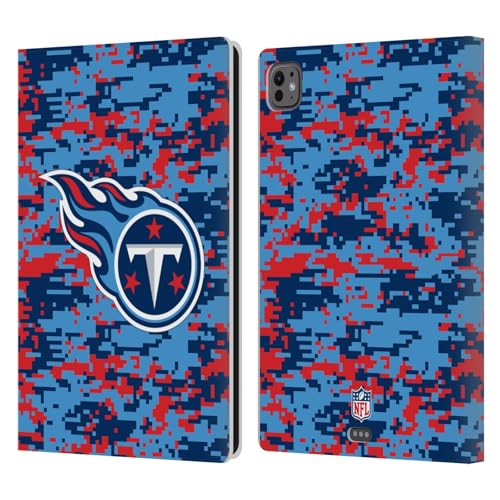 Étui Tennessee Titans iPad Pro 11 M4 M5 pochette protection tablette cuir camouflage