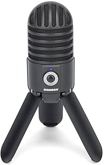 Technologies Samson Meteor Mic USB Studio Microphone (Titanium Black)