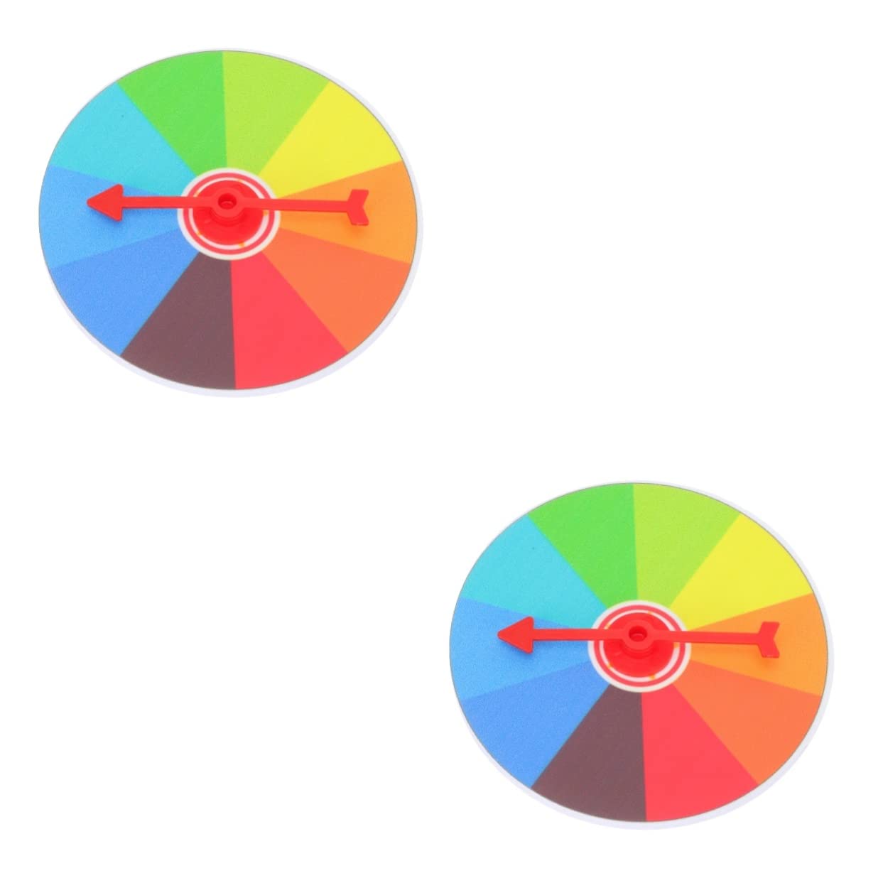 Buy Yardwe 2 Pcs Lucky Draw Wheel Eulers Disk Blank Puzzle Pieces op