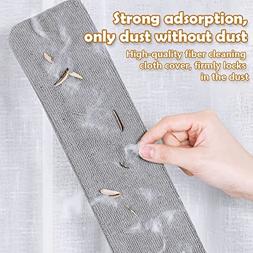 Image of Retractable Gap Dust Cleaner, Under Refrigerator /Sofa Cleaning Tool, Microfiber Gap Duster, Suitable for Underneath Cleaning of Furniture, Fridges, Couch, Bed (25-55 Inch)
