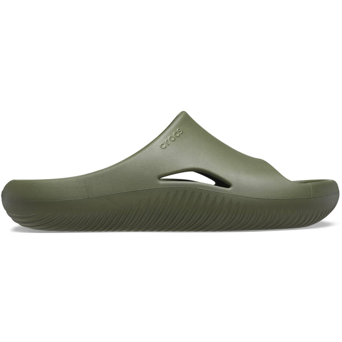 Crocs Mellow Recovery Slide Army Green  in Women's Size 7 and Men's Size 6