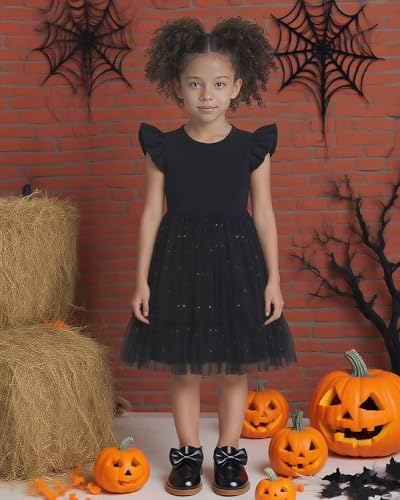 Robe en tulle pour fille décontractée et chic de 3 à 8 ans - 2