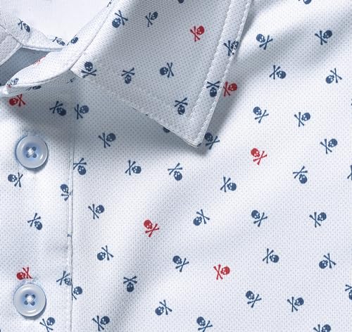 Johnston & Murphy Men's XC4 Print Performance Polo2