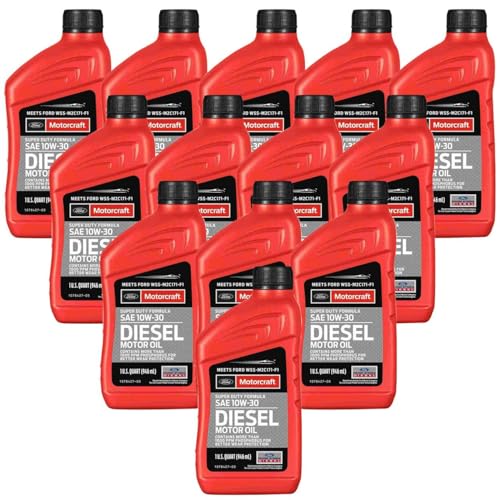 Genuine OEM Super Duty Diesel Motor Oil - SAE 10W-30 13 Quart