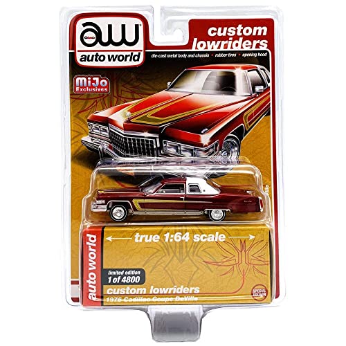Mini voiture Low Rider Caddie Auto World de collection miniature