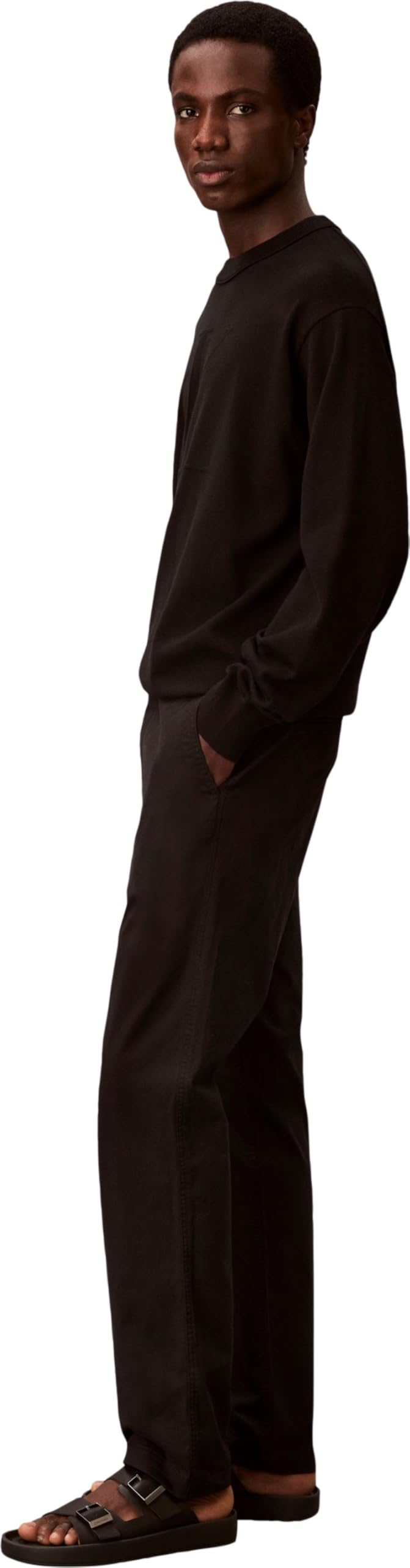 Calvin Klein Herren Lässige Hose Slim Comfort Cotton Chino Pant Lv04rf618g