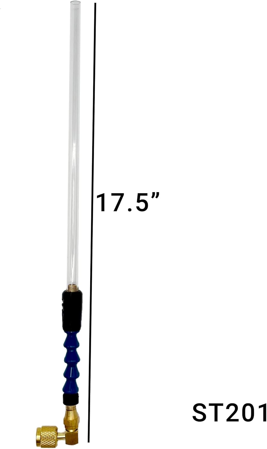 Backflow Bleed Off Valve and Articulating Sight Tube with Extension Tube for DCVA Testing