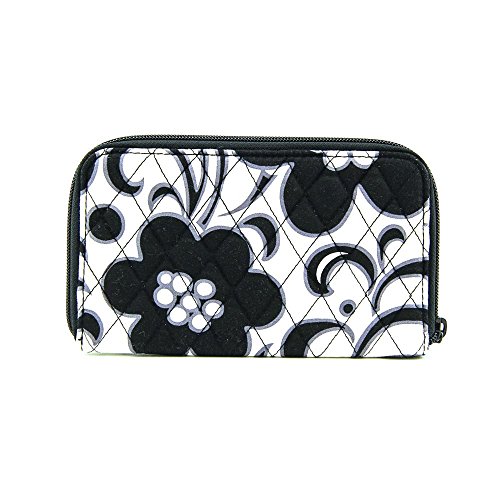 Vera Bradley Zip Around Wallet Night & Day