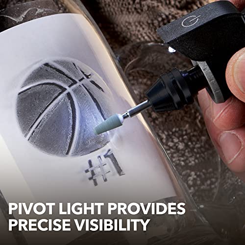 Dremel 4300-9/64 Versatile Corded Rotary Tool Kit With Flex Shaft And Hard Storage Case, High Power & Performance, Variable Speed- Engraver, Etcher, Sander, And Polisher, Ultimate Gift For The Diyer #TOP5