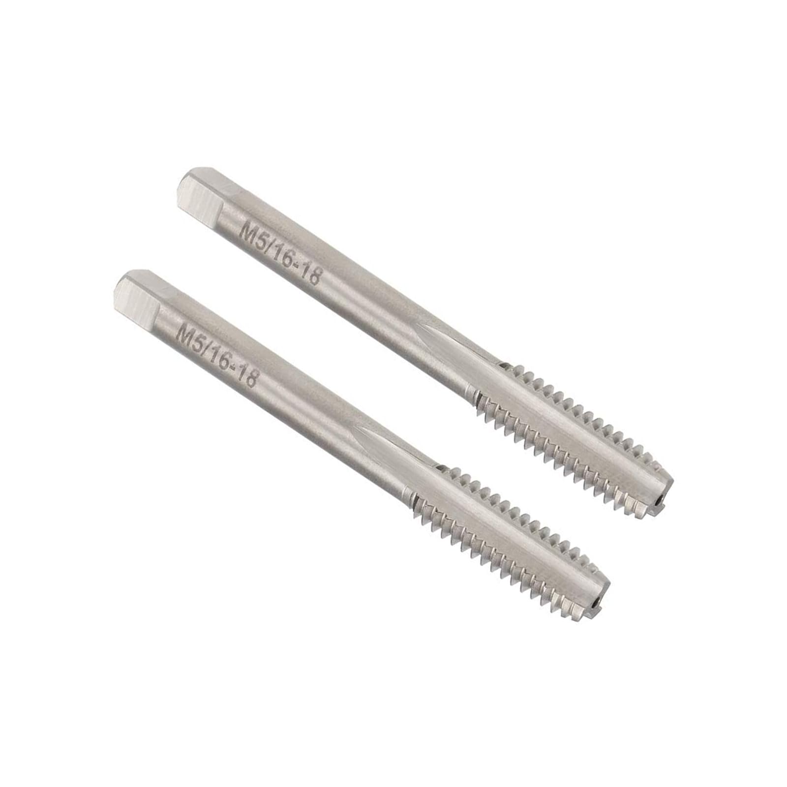 MACHSWON Machine Tap BSW 5/16-18 Thread, for Processing Through Holes or Shallow Holes