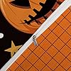 Halloween Duvet Cover Set King Size,3 Pieces Black Skull Pumpkin Cobweb Comforter Cover Set with 2 Pillowcases Ghost Festival Themed Bedding Set King 103x96In(Not Comforter) #5