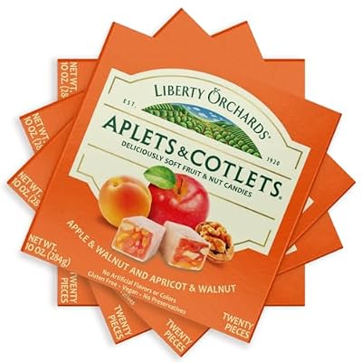 Liberty Orchards Aplets & Cotlets - 4 Pack