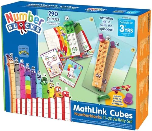 Cubes Numberblocks 11-20 Activity Set 30 Numberblocks Activities Linked to TV Episodes 155 Numberblocks Cubes & More Ages 3+