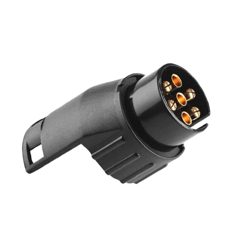 7-pinowa wtyczka do 13-pinowego gniazda przyczepy adapter plastikowe złącze do samochodu, łodzi, przyczepy kempingowej, kampera, części akcesoria