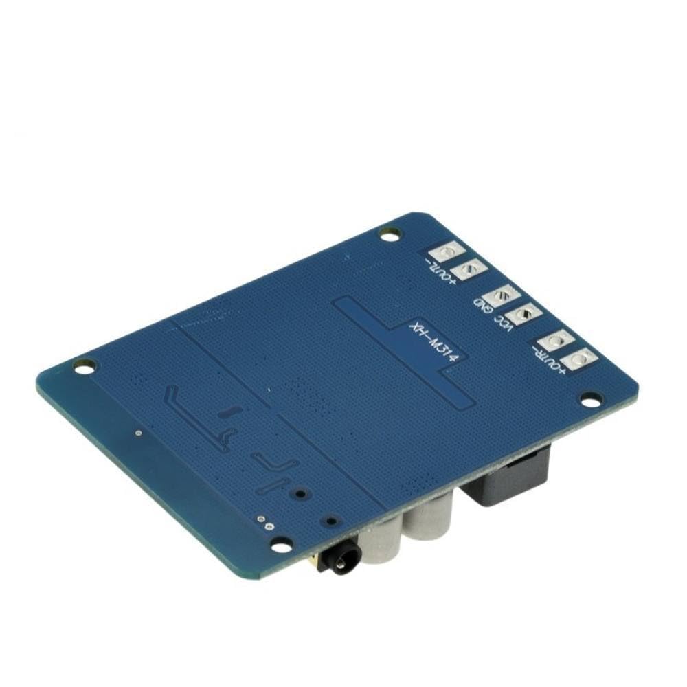 Walfront Tpa3118 30W 30W 8V26V DC Bluetooth Amplificador - Amplificador Digital Bluetooth De 2 Canales - Impedancia De Altavoz De 4/6/8 Ohmios - Potencia De Salida De 60 W