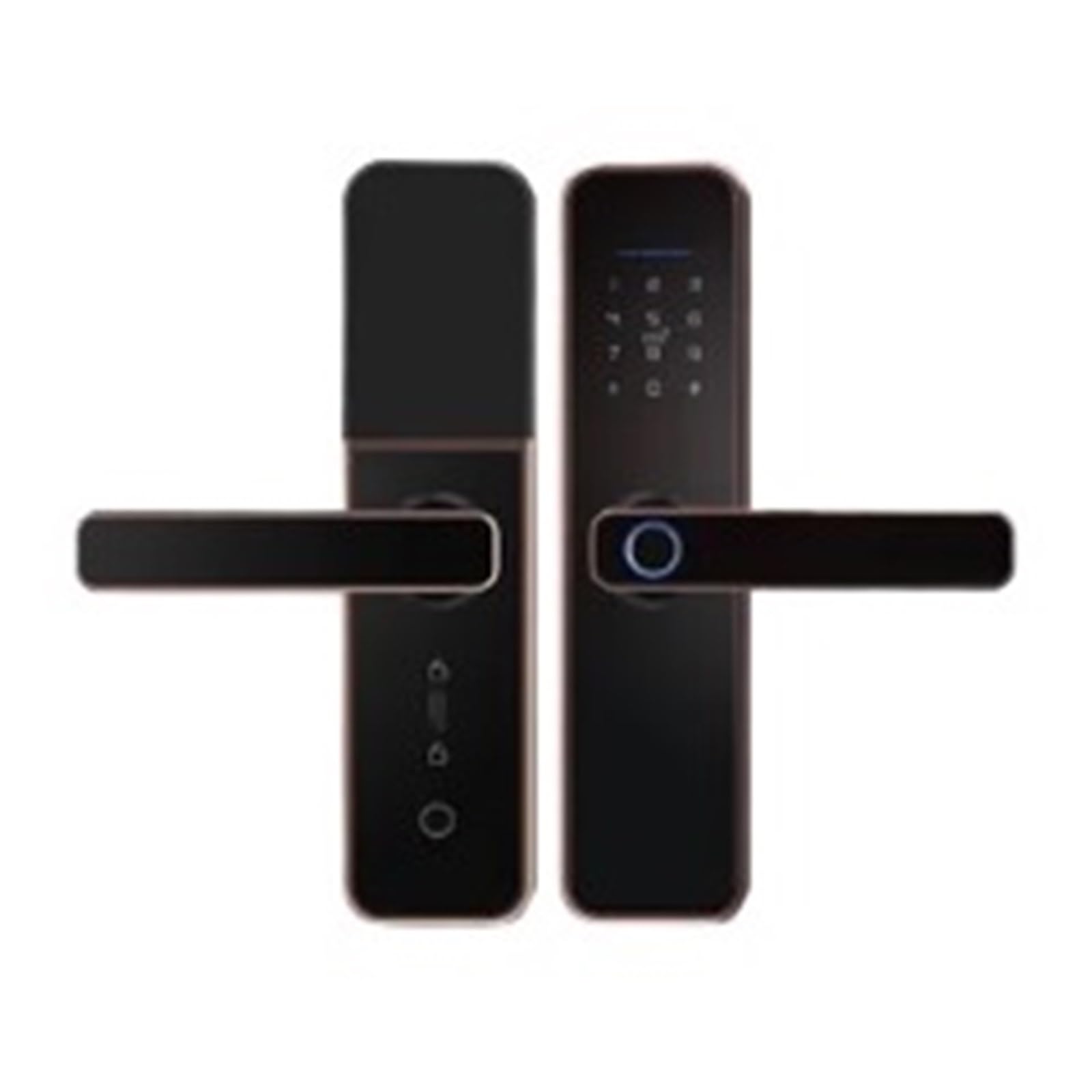 Waterproof Tuya Biometric Fingerprint Security Intelligent Smart WiFi APP Password Electronic Door Lock High Security