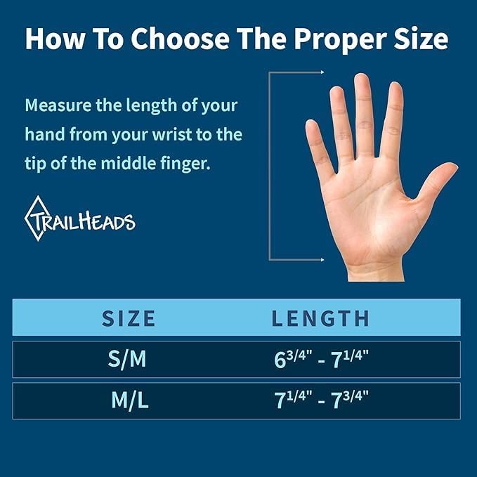 TrailHeads Women’s Fingerless Mittens - Lightweight Convertible Running Mitten - Image 7