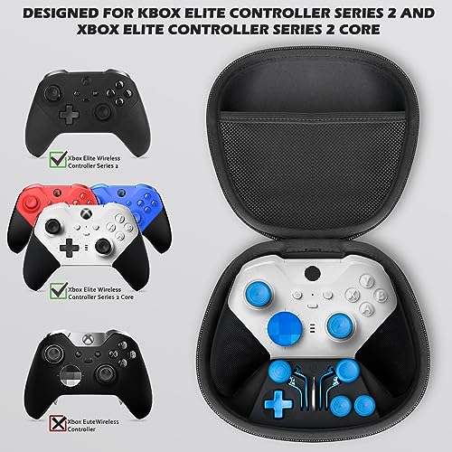 Image of Component Pack for Xbox Elite Wireless Controller Series 2 ,Includes 1 Carrying Case 1 Controller power cord 1 Dock, 4 Paddles, 2 DPads,6 Thumbsticks,1Tool, for Xbox One Elite Series 2