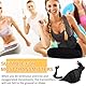 CATOR Fitness Tasche,Mikrofongürtel,Verstellbare Mikrofon-Gürtel,Mikrofon-Halterung, mikrofon tasche,fitness gürtel,Bauchtasche Tragegurt für Kabelloser Vertikaler Mic Sender,schwarz