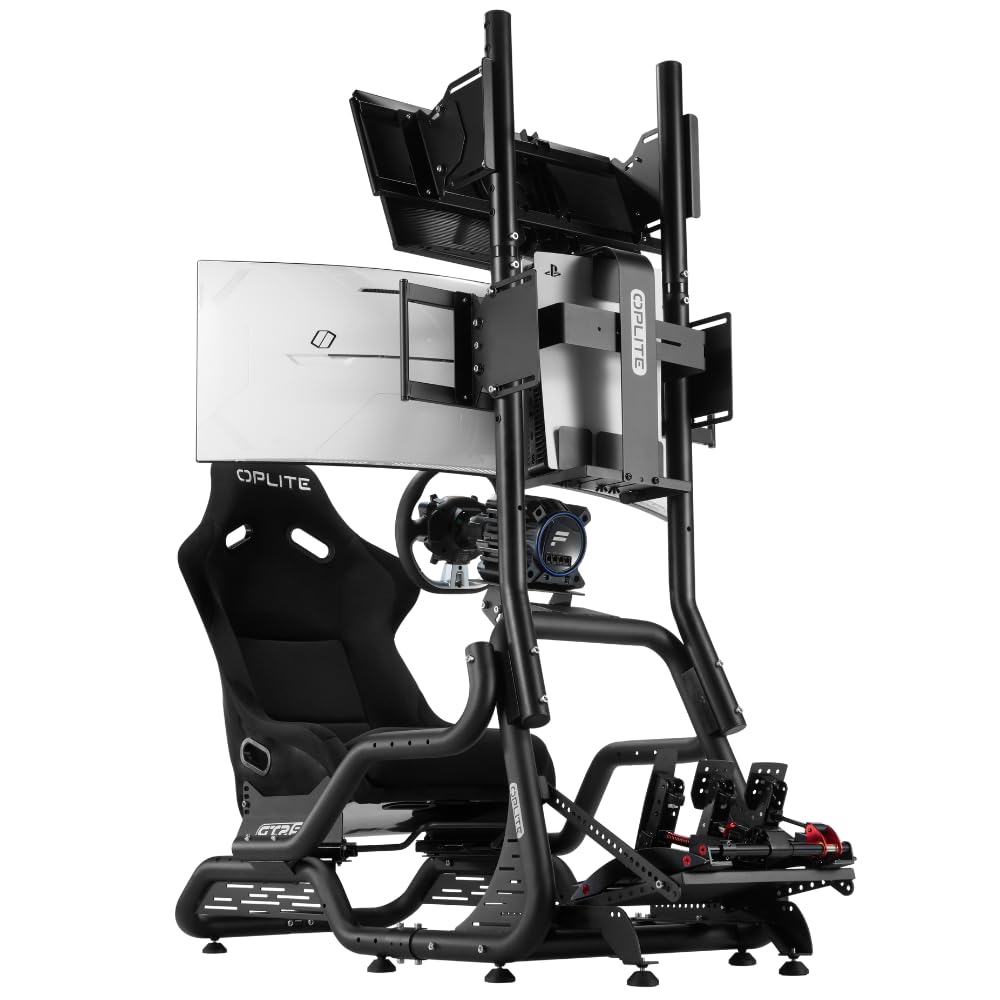 OPLITE – Supporto nero per 2°/4° schermo per GTR S8 – S8 On Top Monitor Mount Black