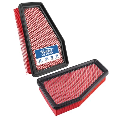 Image of 2PCS Engine Air Filter Fit for Jeep Cherokee 2019 2020 2021 2022 2023 2.4L 3.2L Air Filter Replacement Engine Filter Automotive Accessories# 68245310AA CA12371