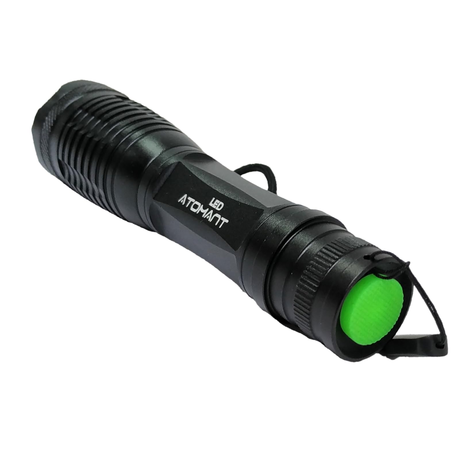 LED ATOMANT 5x Lampe Torche LED avec Zoom et Batterie Rechargeable 1500lm