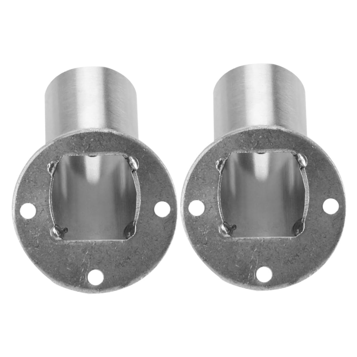 10pièces Support De Tringle à Rideau Lot de Supports pour Angle De Penderie Fixation pour Vêtements Et Serviettes pour Salle De Bain Et Dressing