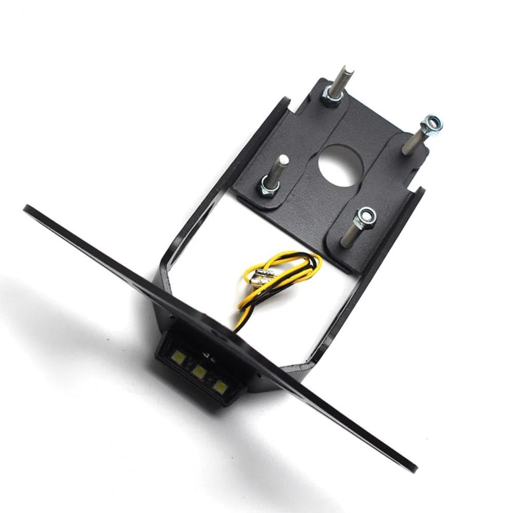 Per KAWASAKI Z650 Per Ninja 650 2017-2024 Portatarga Posteriore Telaio Parafango Eliminatore Staffa Telaio Targa Moto Portatarga per moto