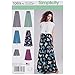 Amazon.com: Simplicity 1069 Wide Leg Pants, Shorts, and Maxi Skirt ...