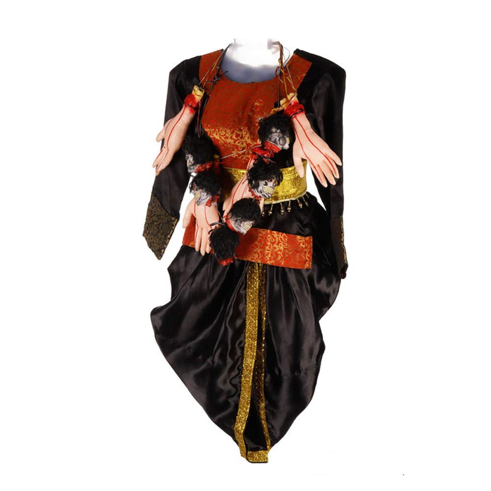 ITSMYCOSTUME Mahisasur Durga Puja Indian Festival Kids Fancy Dress Costume for Boys - (Material: Satin & Brocade) Size 2-3 Years Black (B084H97XJV) Amazon Price History, Amazon Price Tracker
