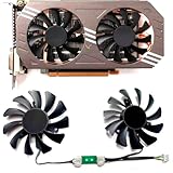 for ZOTAC GeForce GTX 970 Graphics Card Cooling Fan 75mm GA81O2U GA81S2U GTX970 4G Cooler Fan Replacement