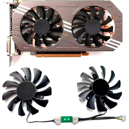 for ZOTAC GeForce GTX 970 Graphics Card Cooling Fan 75mm GA81O2U GA81S2U GTX970 4G Cooler Fan Replacement