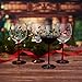Pflatzgraff Winterberry Wine Goblets, Set Of 4, Clear, 13 fluid ounces
